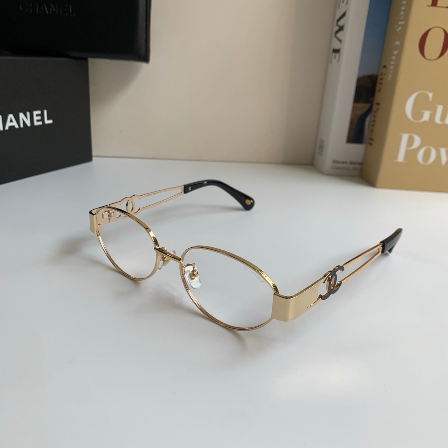 Chanel Metal Fashion Silver Lens Sunglasses for Men & Women - 493528 - detail image 2
