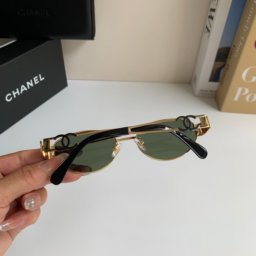 Chanel Metal Fashion Silver Lens Sunglasses for Men & Women - 493529 - detail image 6