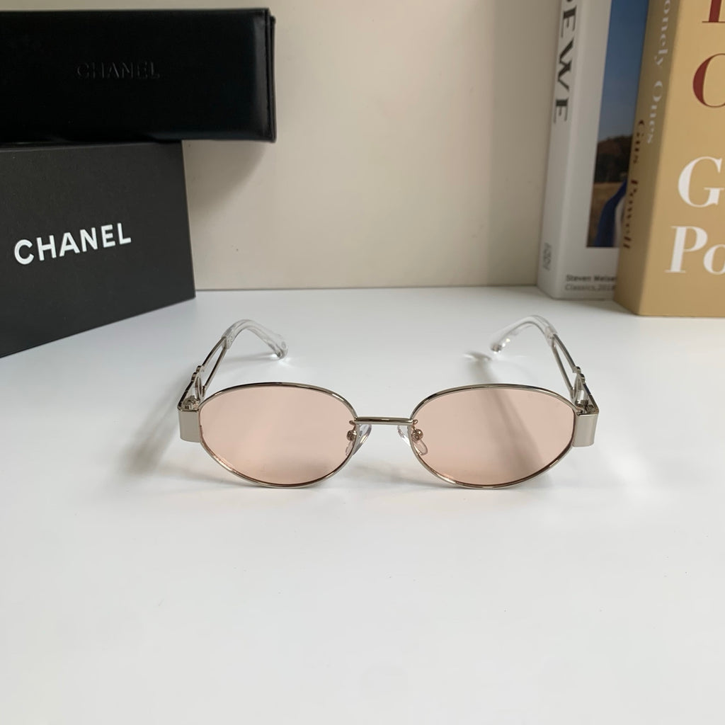 Chanel Metal Fashion Silver Lens Sunglasses for Men & Women - 493511 - detail image 3