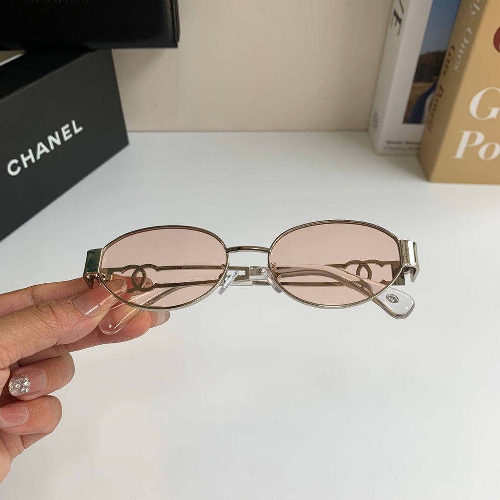 Chanel Metal Fashion Silver Lens Sunglasses for Men & Women - 493511 - detail image 4