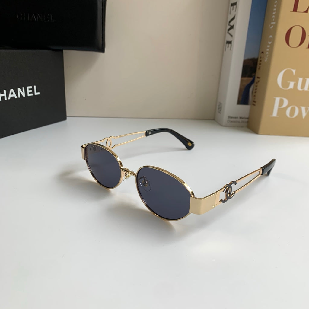 Chanel Metal Fashion Silver Lens Sunglasses for Men & Women - 493512 - detail image 2