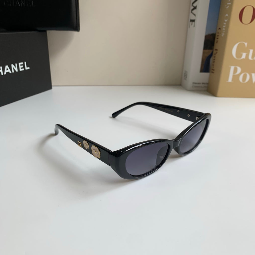 Chanel Cat-Eye Silver Lens Sunglasses for Men & Women - 486641