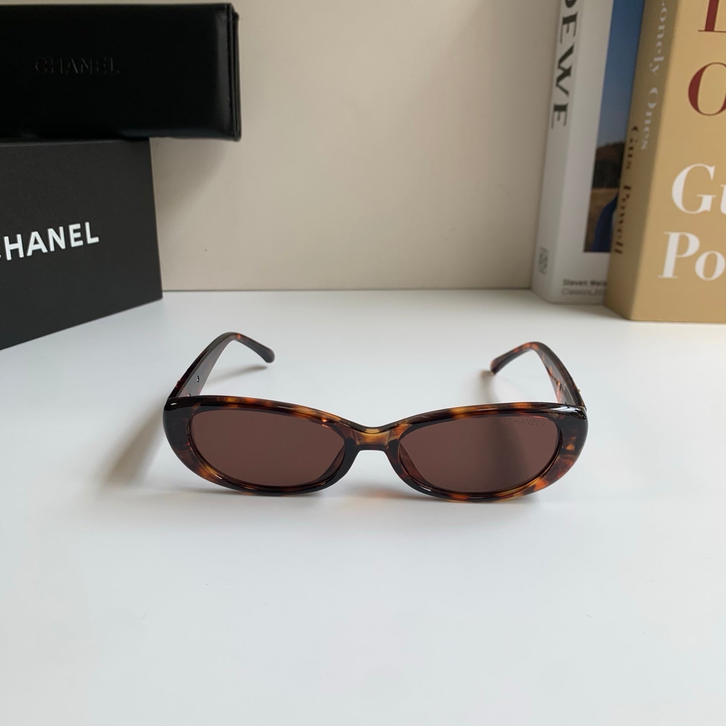 Chanel Cat-Eye Silver Lens Sunglasses for Men & Women - 486642 - detail image 5