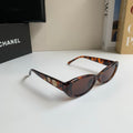 Chanel Cat-Eye Silver Lens Sunglasses for Men & Women - 486642