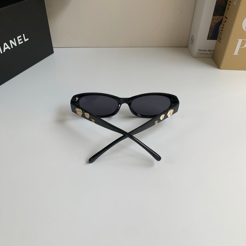Chanel Cat-Eye Silver Lens Sunglasses for Men & Women - 486643 - detail image 7