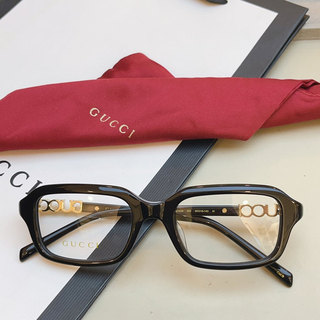 Gucci GG2152S Fashion Black Lens Sunglasses for Men & Women - 431364