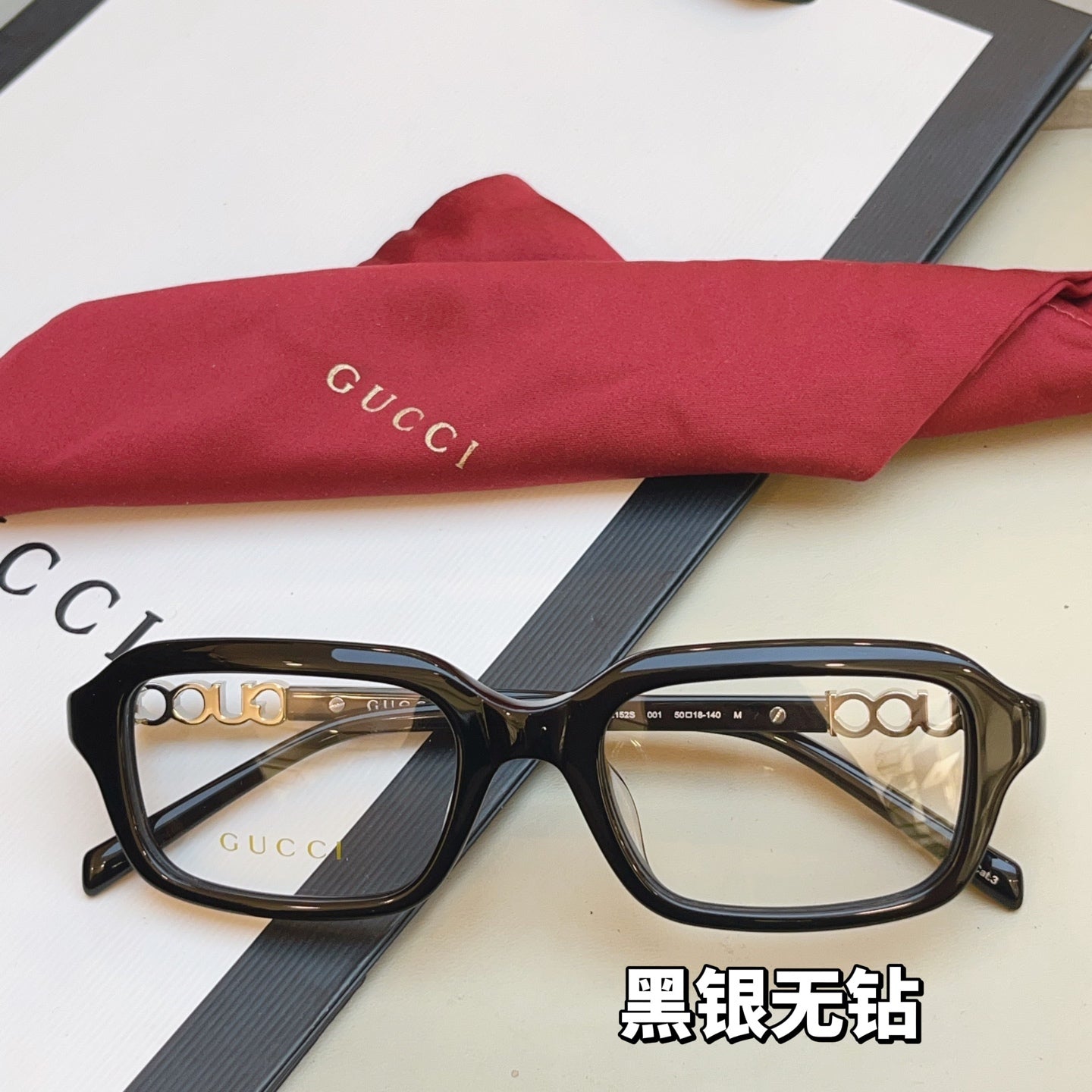 Gucci GG2152S Fashion Black Lens Sunglasses for Men & Women - 431364 - detail image 2