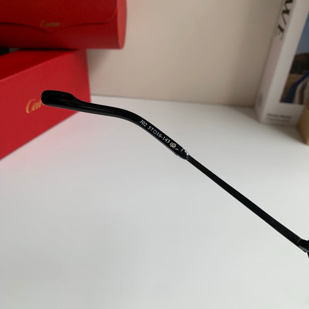 Cartier Square Silver Lens Sunglasses for Men & Women - 415984 - detail image 6