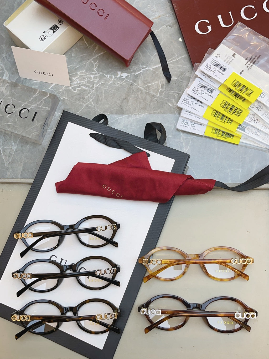 Gucci GG2153S Fashion Black Lens Sunglasses for Men & Women - 431484 - detail image 8