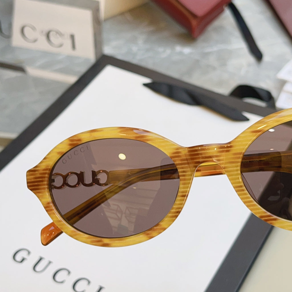Gucci GG2153S Fashion Gold Lens Sunglasses for Men & Women - detail image 6