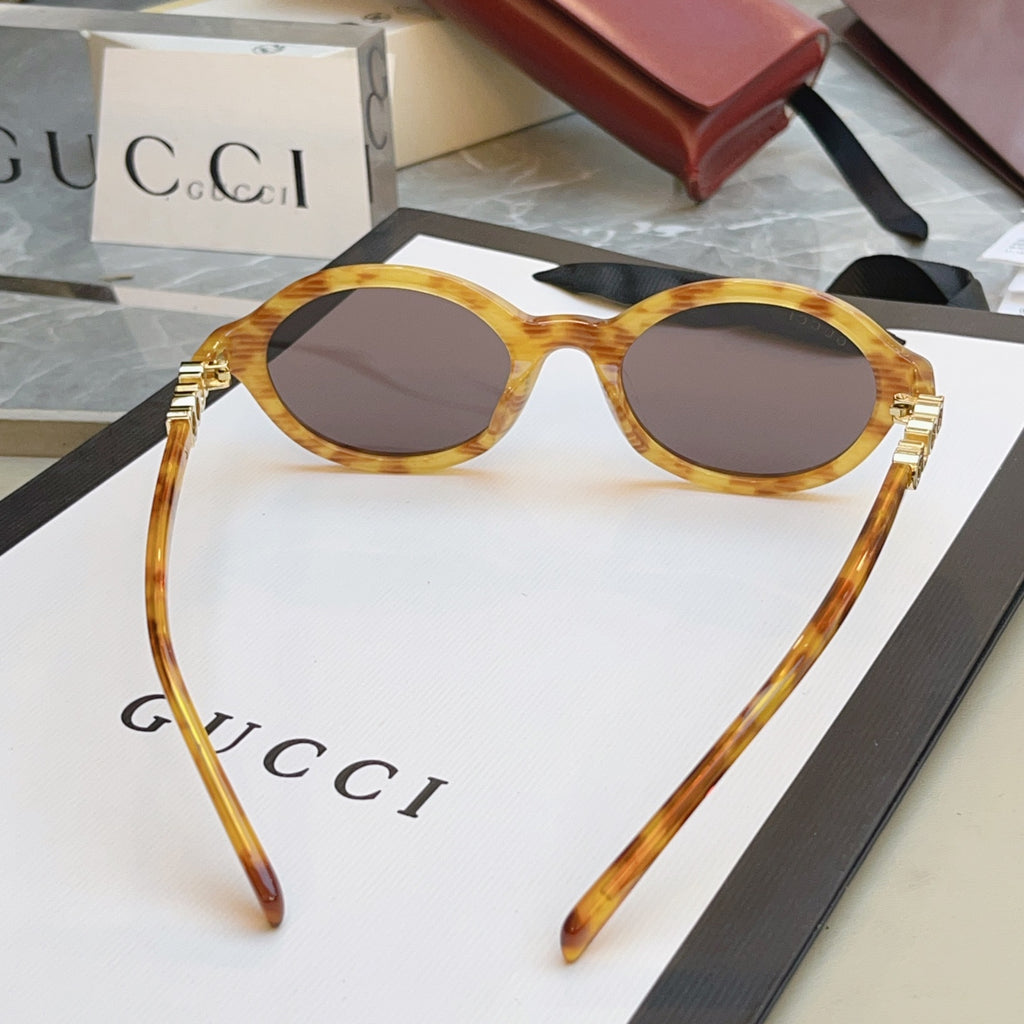 Gucci GG2153S Fashion Gold Lens Sunglasses for Men & Women - detail image 8