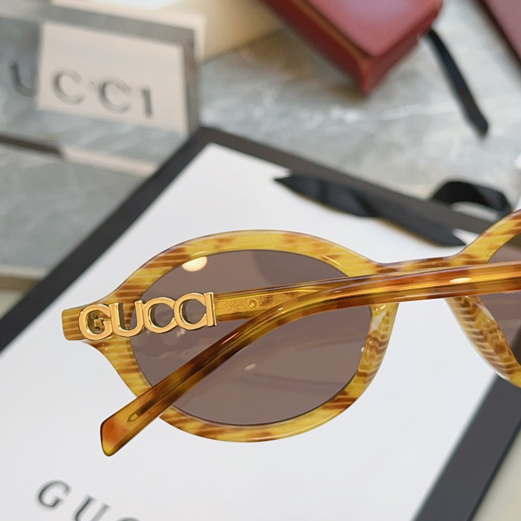 Gucci GG2153S Fashion Gold Lens Sunglasses for Men & Women - detail image 7