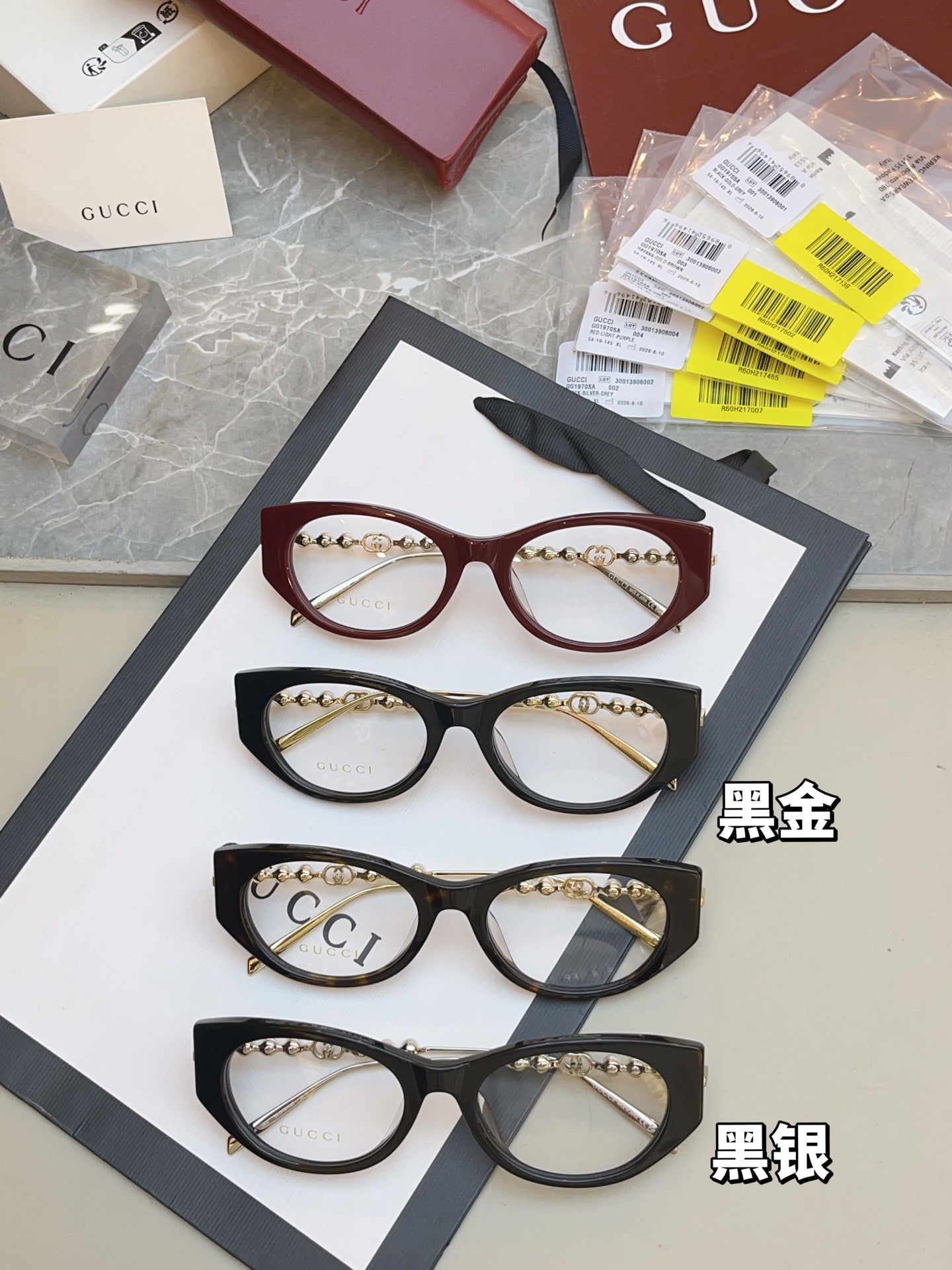 Gucci GG1970SA Fashion Black Lens Sunglasses for Men & Women - 431492 - detail image 6