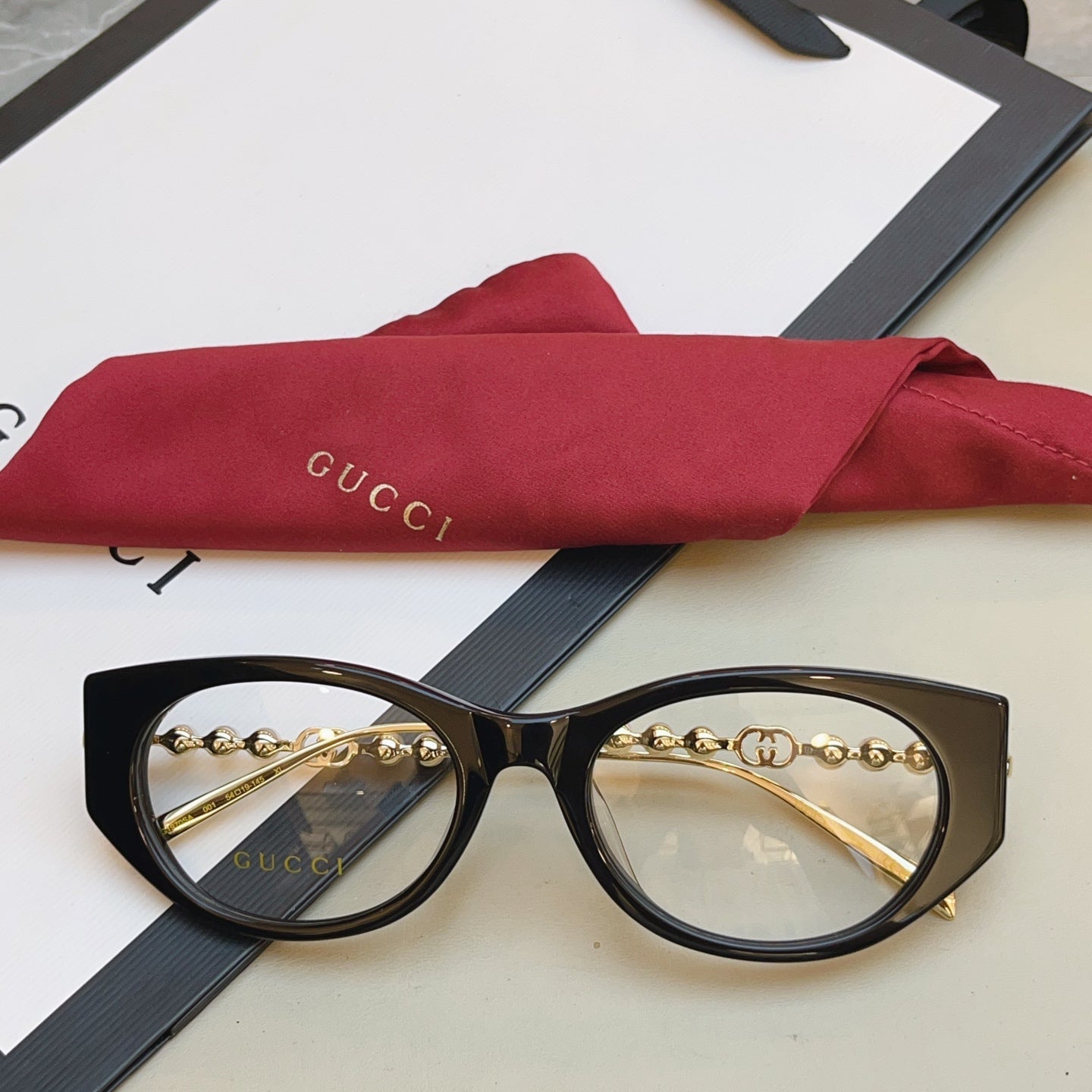 Gucci GG1970SA Fashion Red Lens Sunglasses for Men & Women - detail image 4