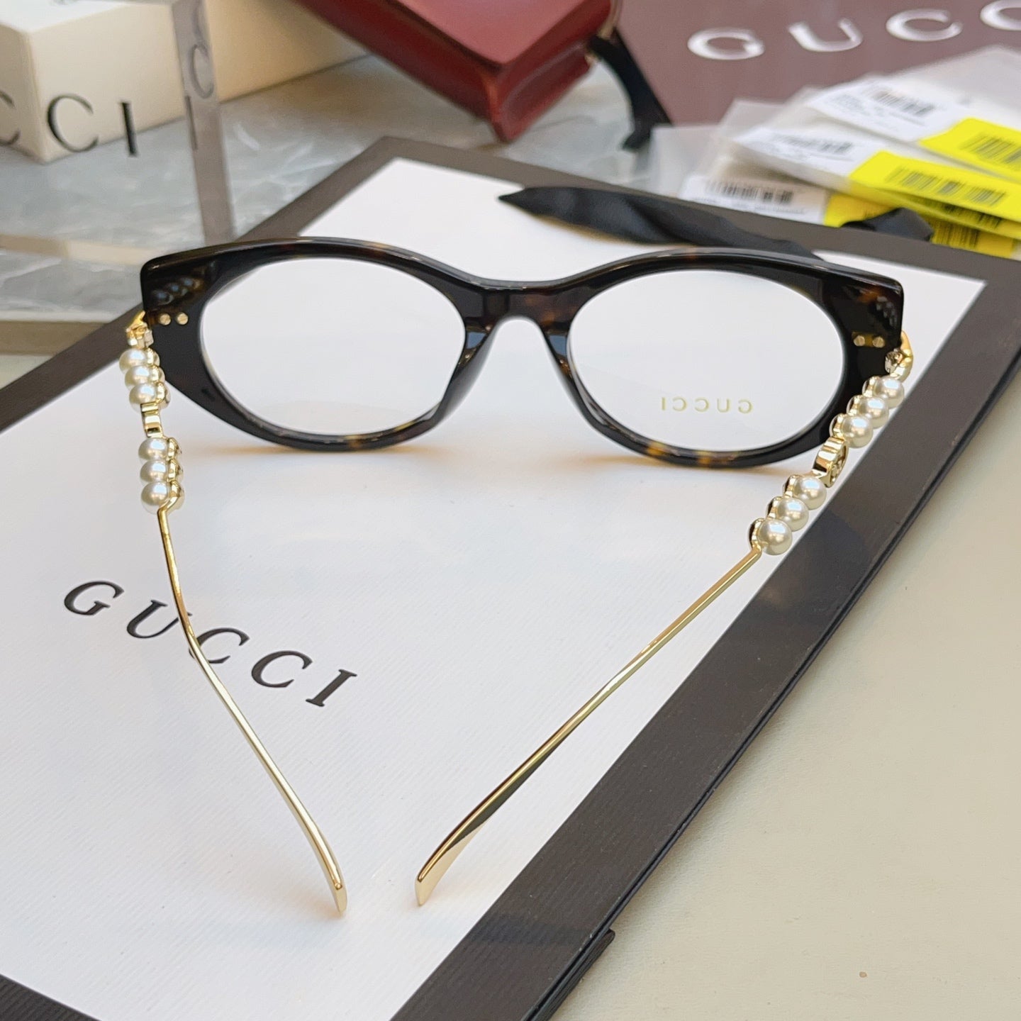 Gucci GG1970SA Fashion Red Lens Sunglasses for Men & Women - detail image 7