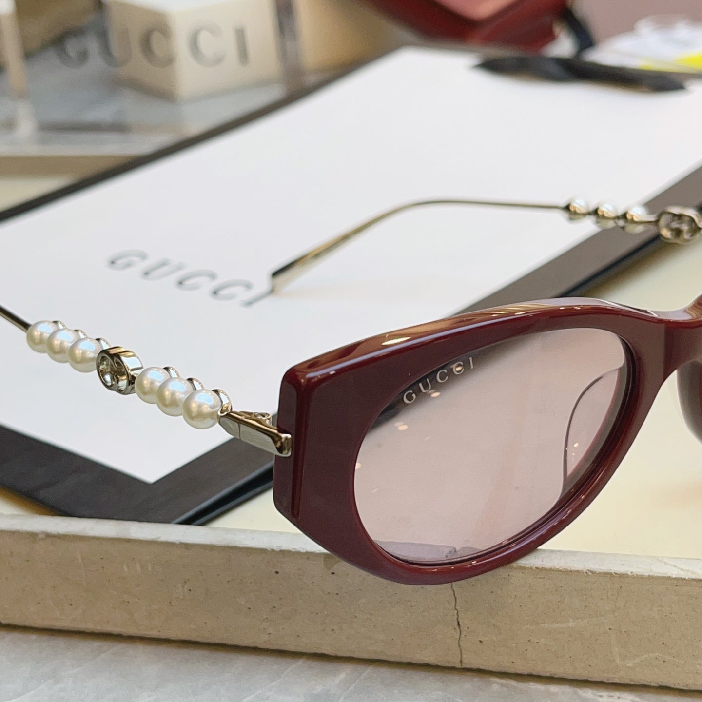 Gucci GG1970SA Fashion Brown Lens Sunglasses for Men & Women - detail image 6