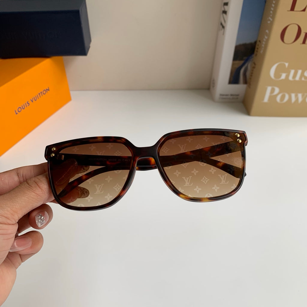 Louis Vuitton Square Brown Lens Sunglasses for Men & Women - 431228 - detail image 4