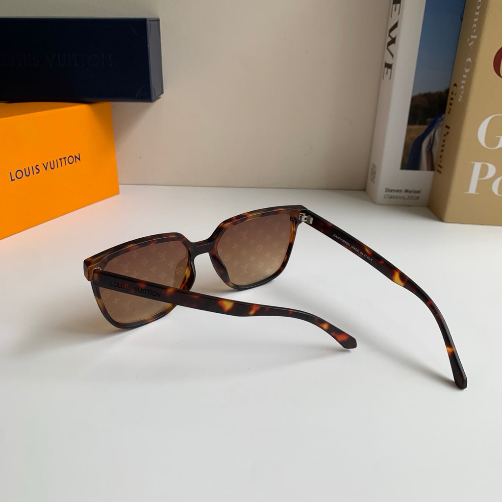 Louis Vuitton Square Brown Lens Sunglasses for Men & Women - 431228 - detail image 6