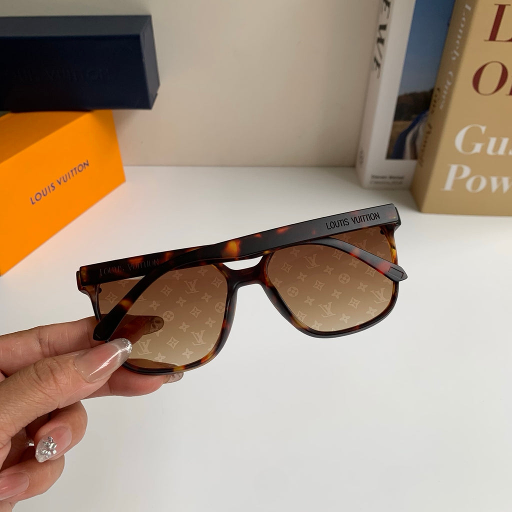 Louis Vuitton Square Brown Lens Sunglasses for Men & Women - 431228 - detail image 8