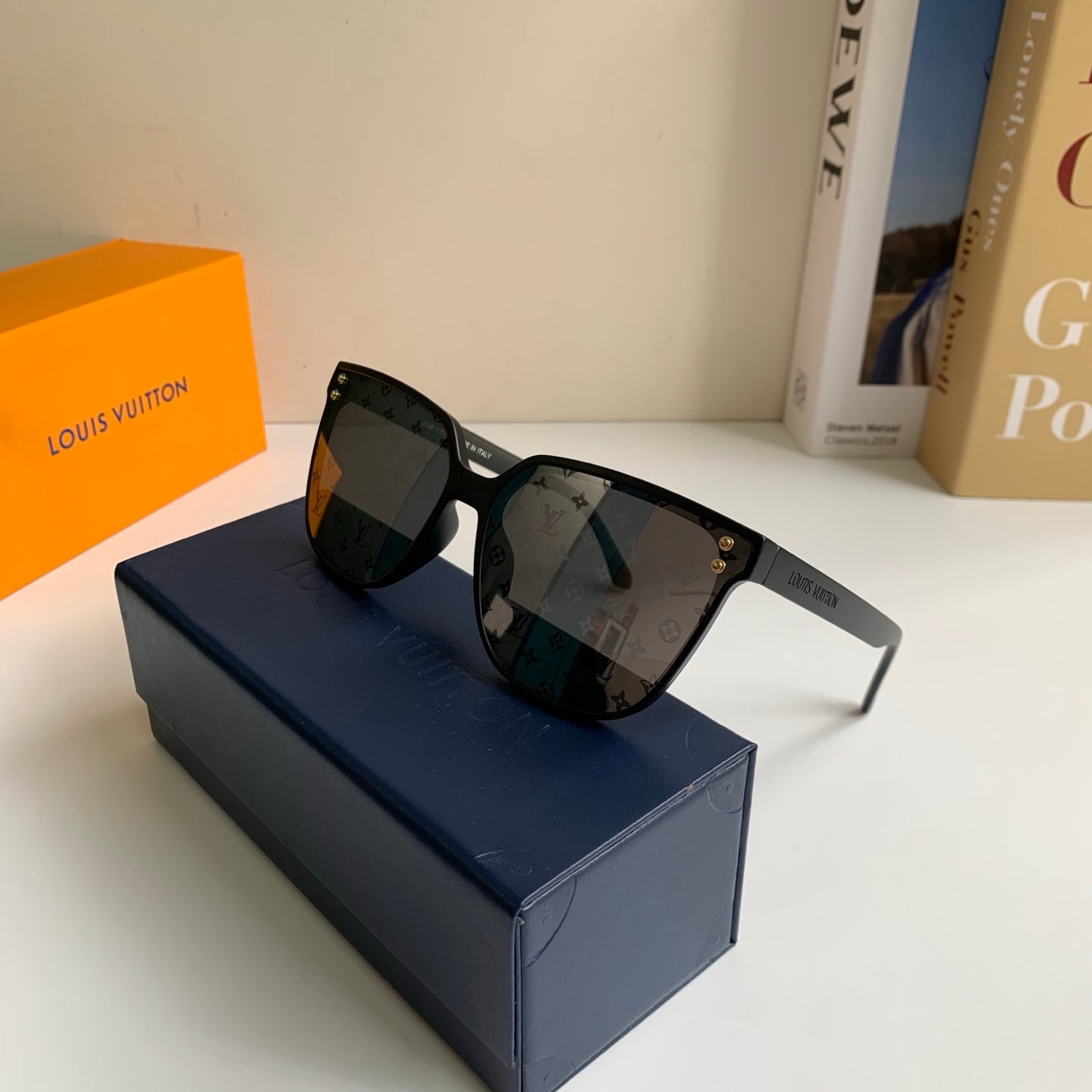 Louis Vuitton Square Silver Lens Sunglasses for Men & Women - 431233 - detail image 4