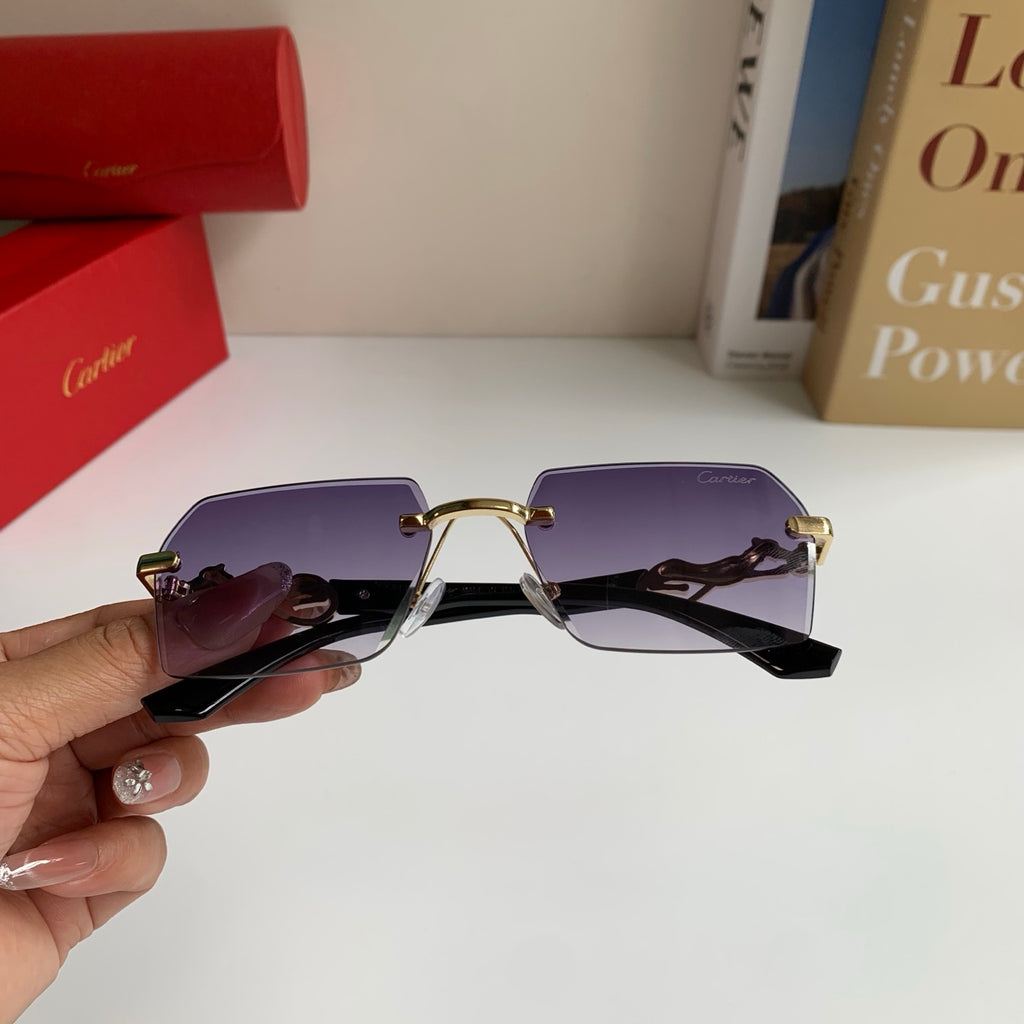 Cartier Fashion Silver Lens Sunglasses for Men & Women - 449534 - detail image 7