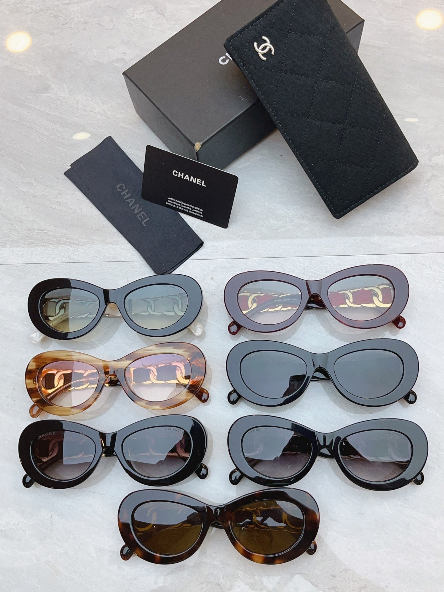 Chanel A71748 Fashion Gray Lens Sunglasses for Men & Women