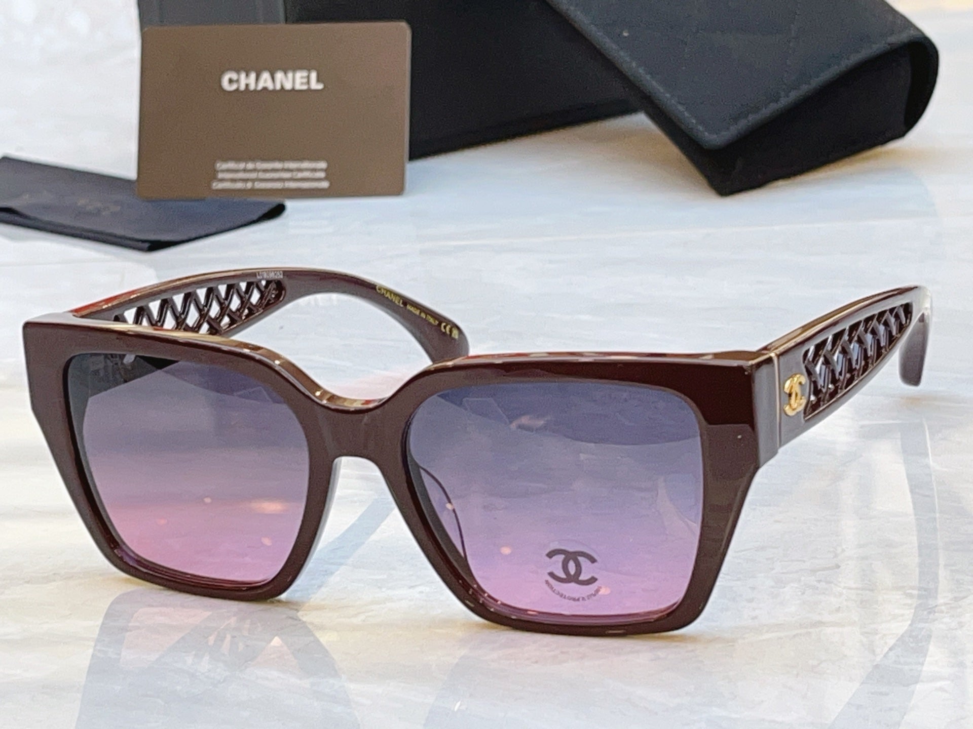 Chanel CH3517 Fashion Brown Lens Sunglasses for Men & Women - 449059 - detail image 6