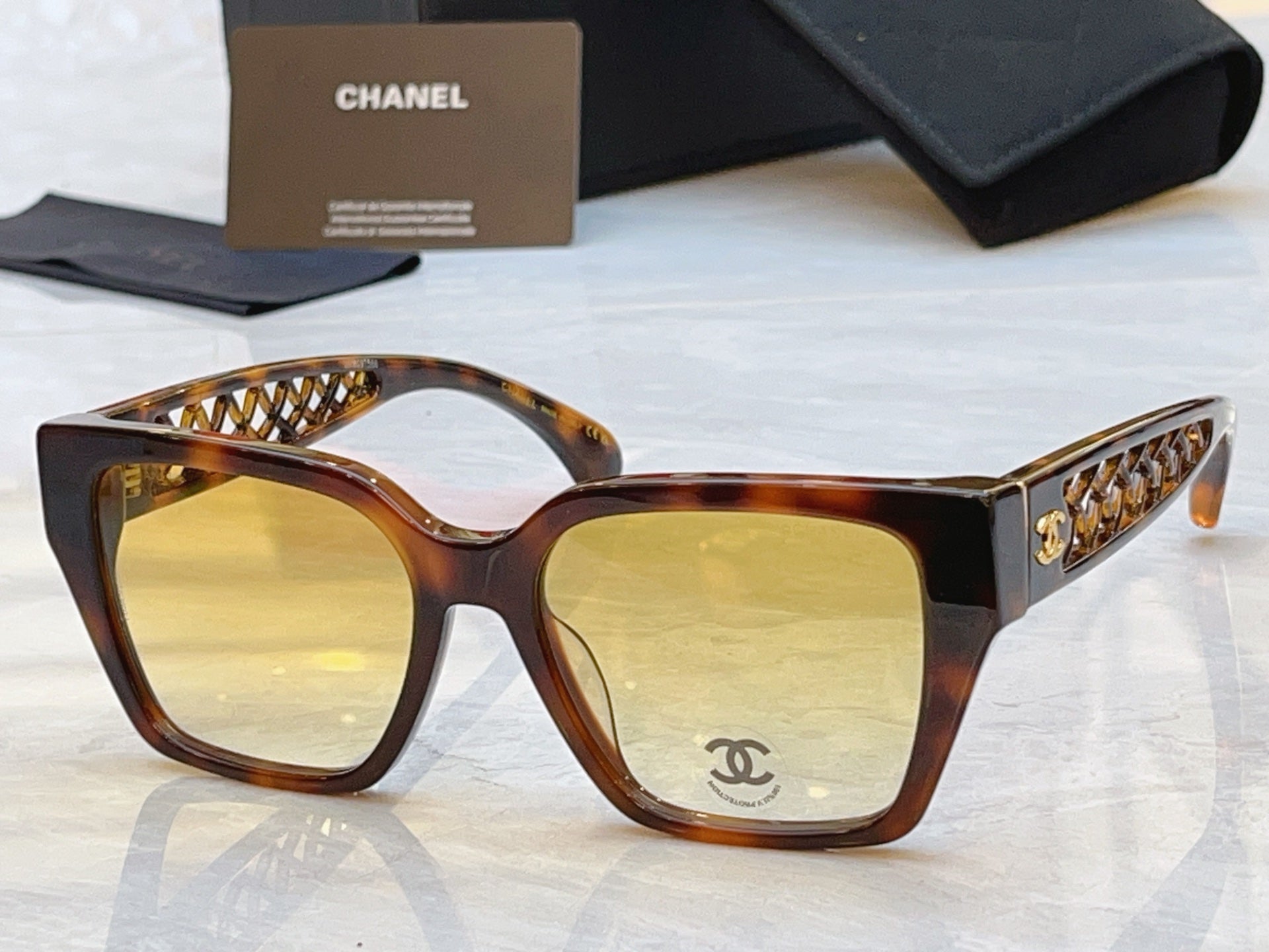 Chanel CH3517 Fashion Brown Lens Sunglasses for Men & Women - 449059 - detail image 5