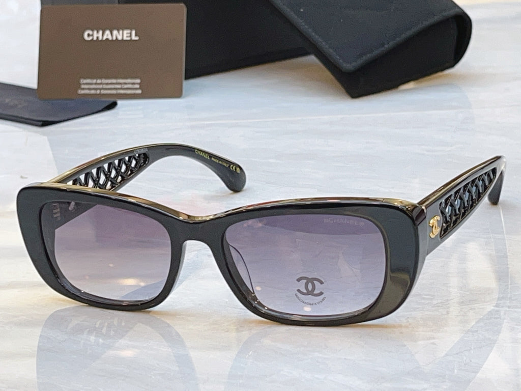 Chanel CH3518 Fashion Purple Lens Sunglasses for Men & Women - detail image 2