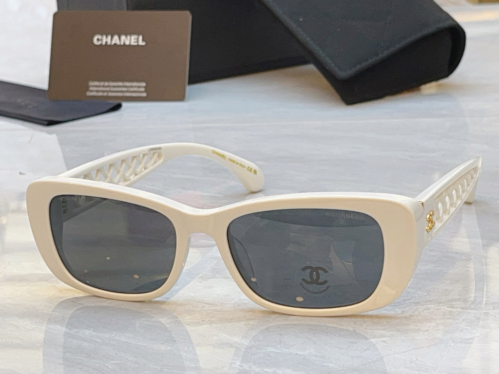 Chanel CH3518 Fashion Purple Lens Sunglasses for Men & Women - detail image 5