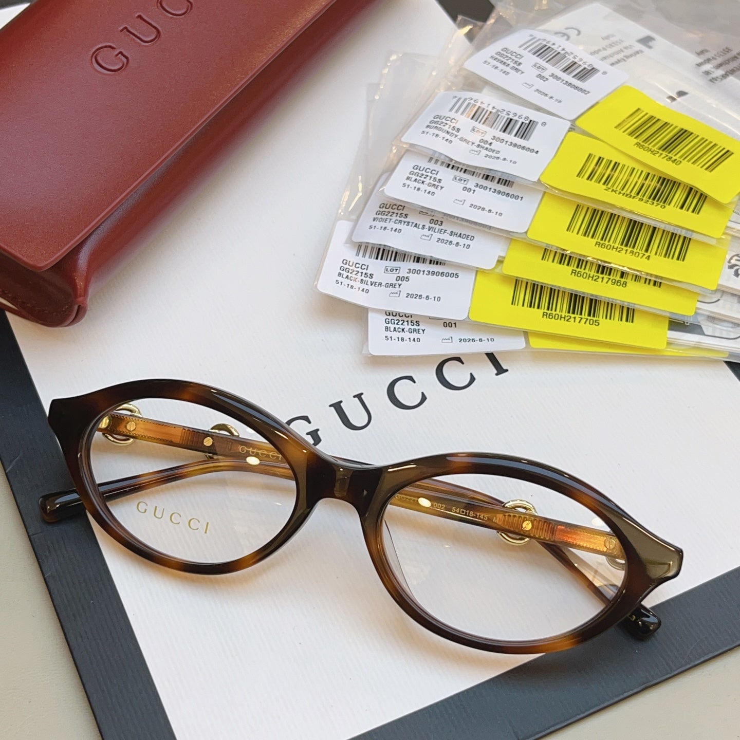 Gucci GG2215S Fashion Red Lens Sunglasses for Men & Women - 448747 - detail image 5