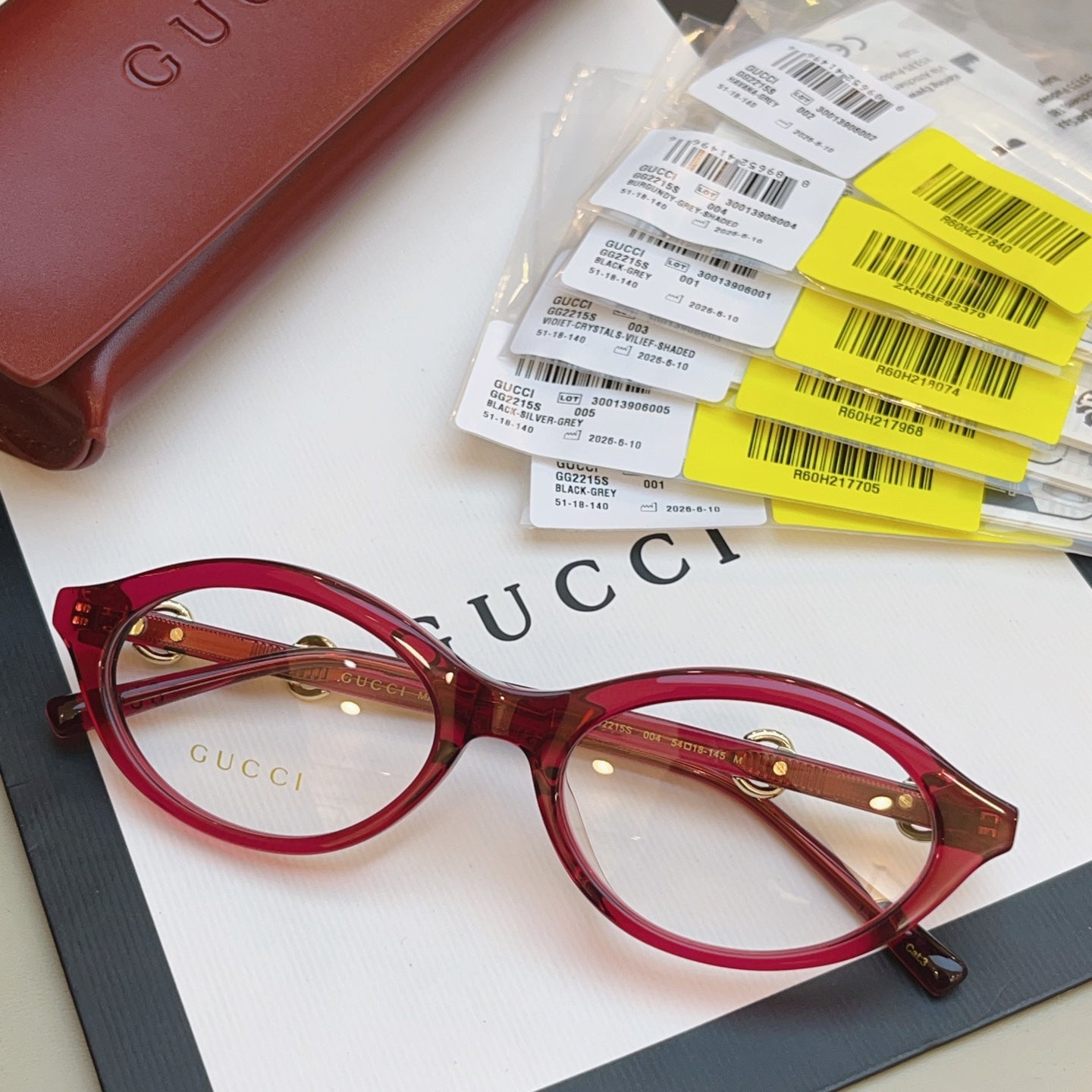 Gucci GG2215S Fashion Red Lens Sunglasses for Men & Women - 448747 - detail image 3