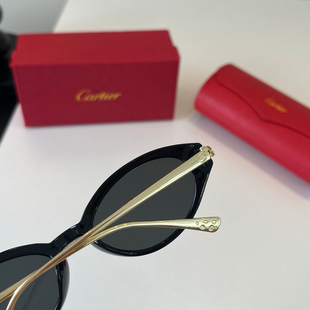 Cartier Lightweight Metal Rimless Silver Lens Sunglasses for Men & Wo - 465864 - detail image 6