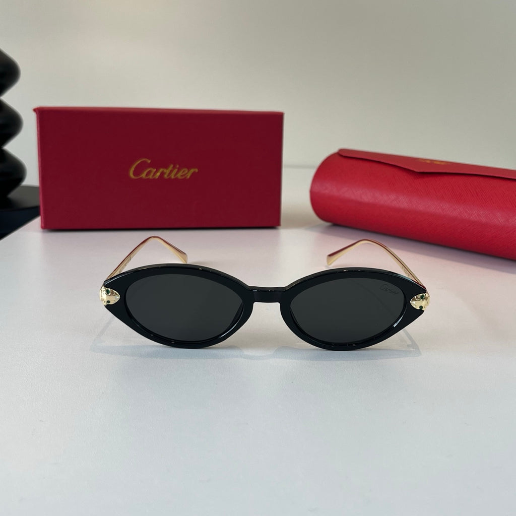 Cartier Lightweight Metal Rimless Silver Lens Sunglasses for Men & Wo - 487273 - detail image 2