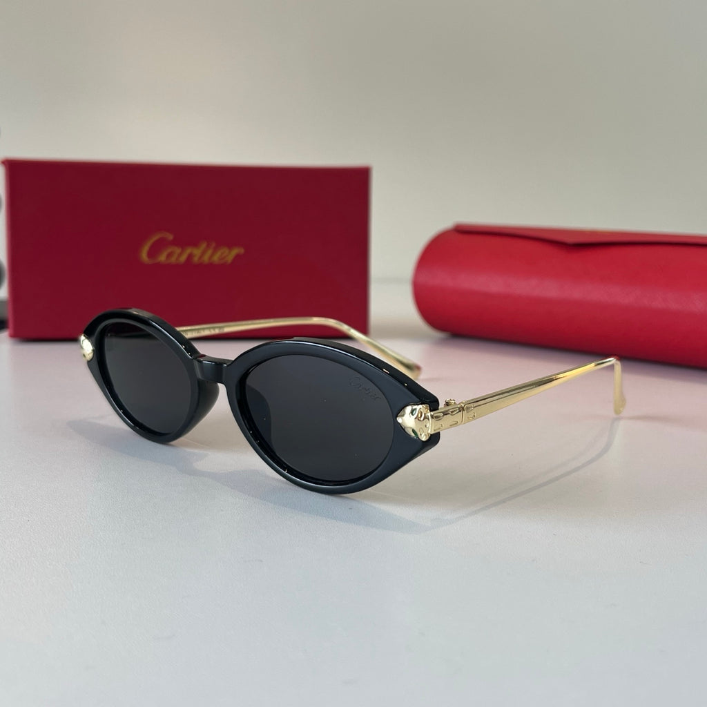 Cartier Lightweight Metal Rimless Silver Lens Sunglasses for Men & Wo - 487273 - detail image 3
