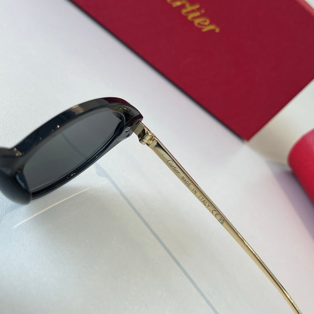 Cartier Lightweight Metal Rimless Silver Lens Sunglasses for Men & Wo - 465864 - detail image 10