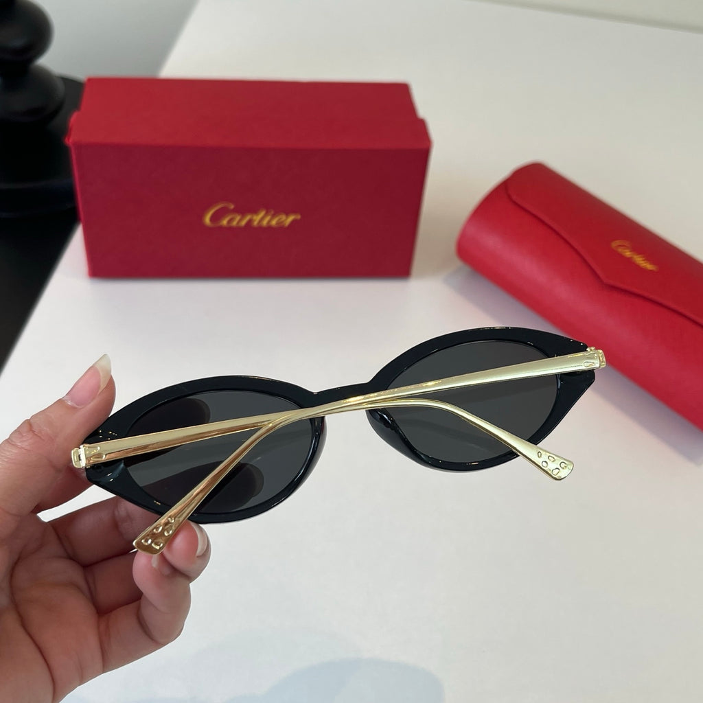 Cartier Lightweight Metal Rimless Silver Lens Sunglasses for Men & Wo - 465864 - detail image 7