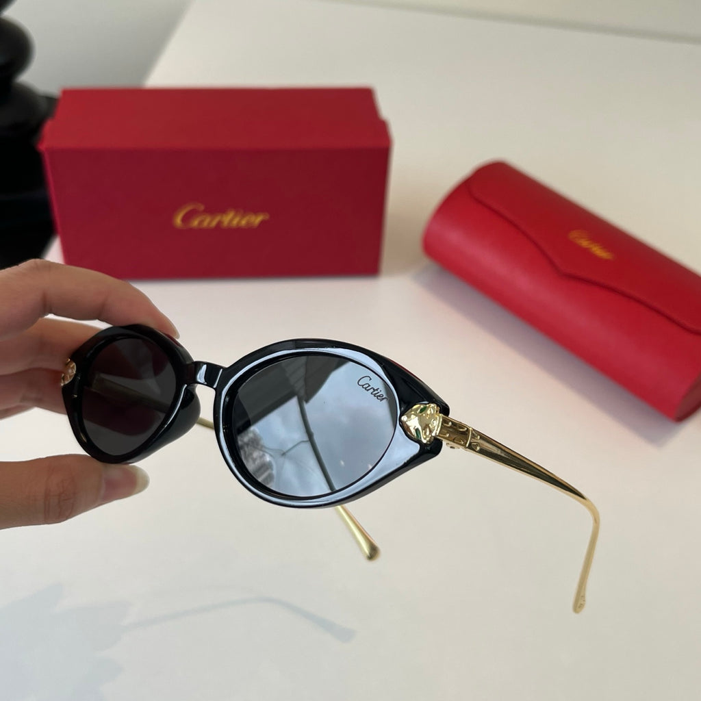 Cartier Lightweight Metal Rimless Silver Lens Sunglasses for Men & Wo - 465864 - detail image 8