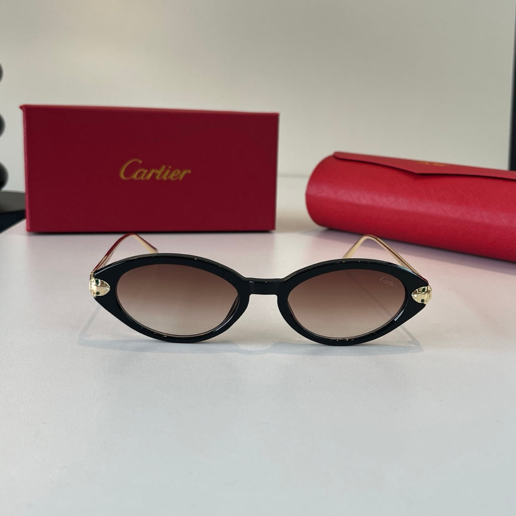 Cartier Lightweight Metal Rimless Silver Lens Sunglasses for Men & Wo - 465849 - detail image 2