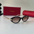 Cartier Lightweight Metal Rimless Silver Lens Sunglasses for Men & Wo - 465849