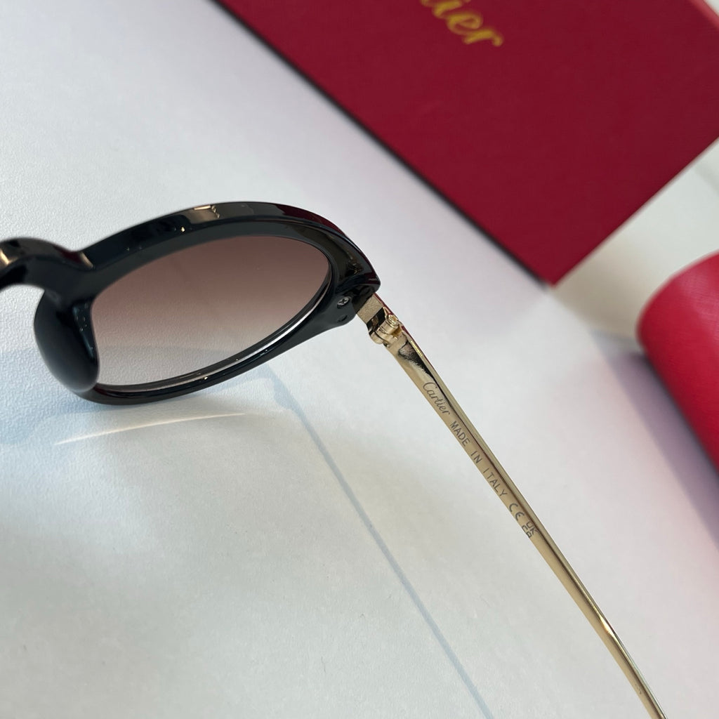Cartier Lightweight Metal Rimless Silver Lens Sunglasses for Men & Wo - 465849 - detail image 10