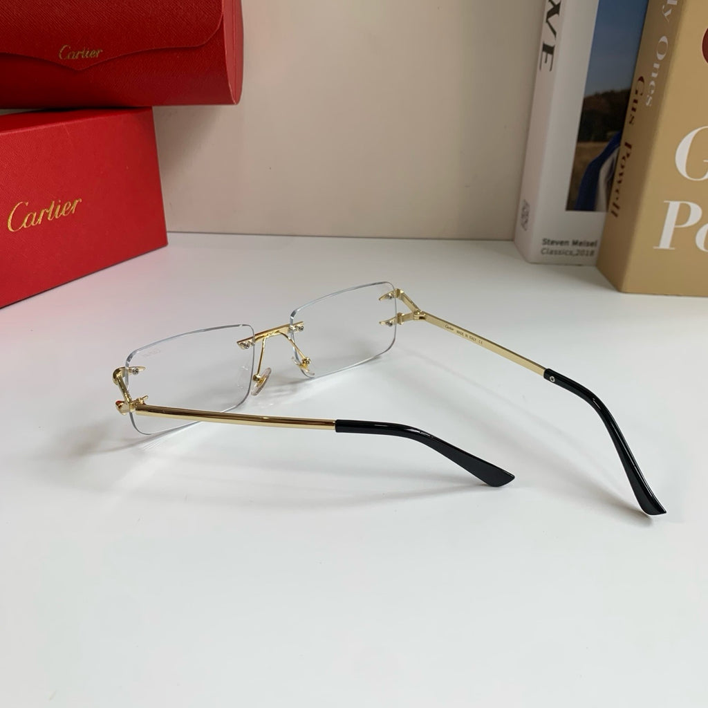 Cartier Square Silver Lens Sunglasses for Men & Women - 465831 - detail image 8