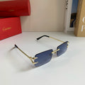 Cartier Square Silver Lens Sunglasses for Men & Women - 465832