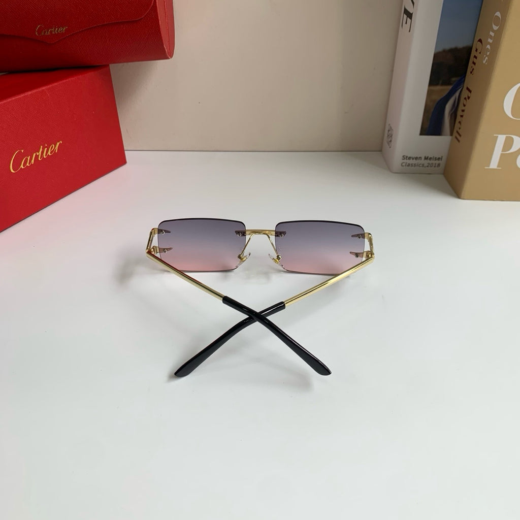 Cartier Square Silver Lens Sunglasses for Men & Women - 465833 - detail image 7