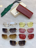 Gucci GG2038S Fashion Red Lens Sunglasses for Men & Women