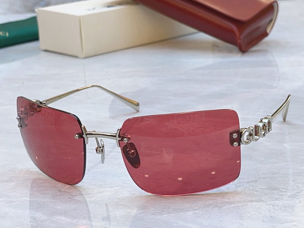 Gucci GG2038S Fashion Silver Lens Sunglasses for Men & Women - detail image 5