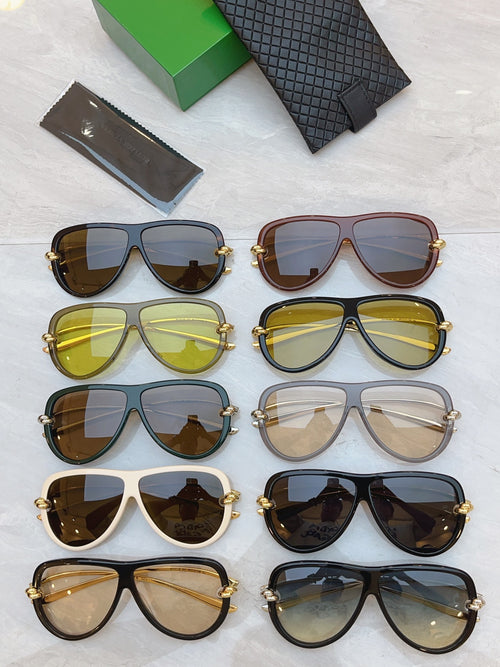 Bottega Veneta 1513S Fashion Brown Lens Sunglasses for Men & Women