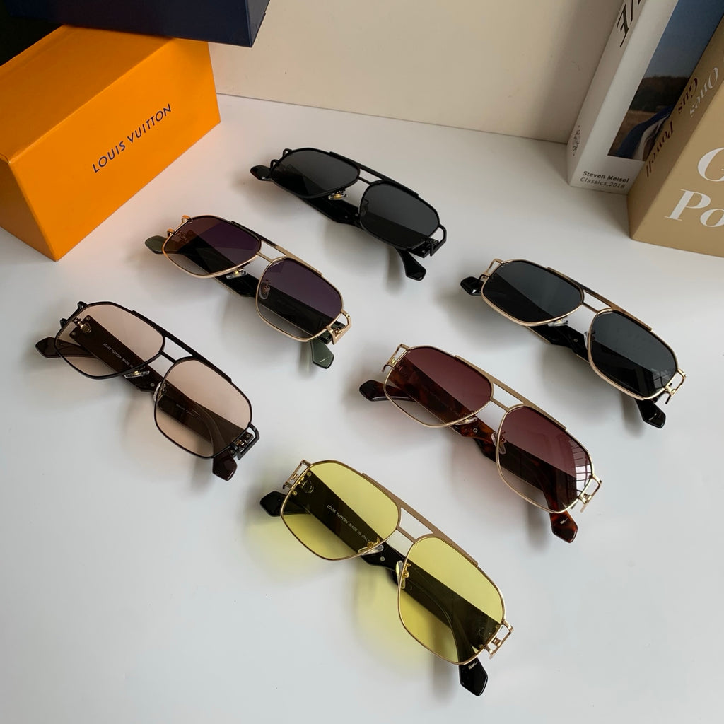 Louis Vuitton Metal Aviator Silver Lens Sunglasses for Men & Women - 493135 - detail image 9