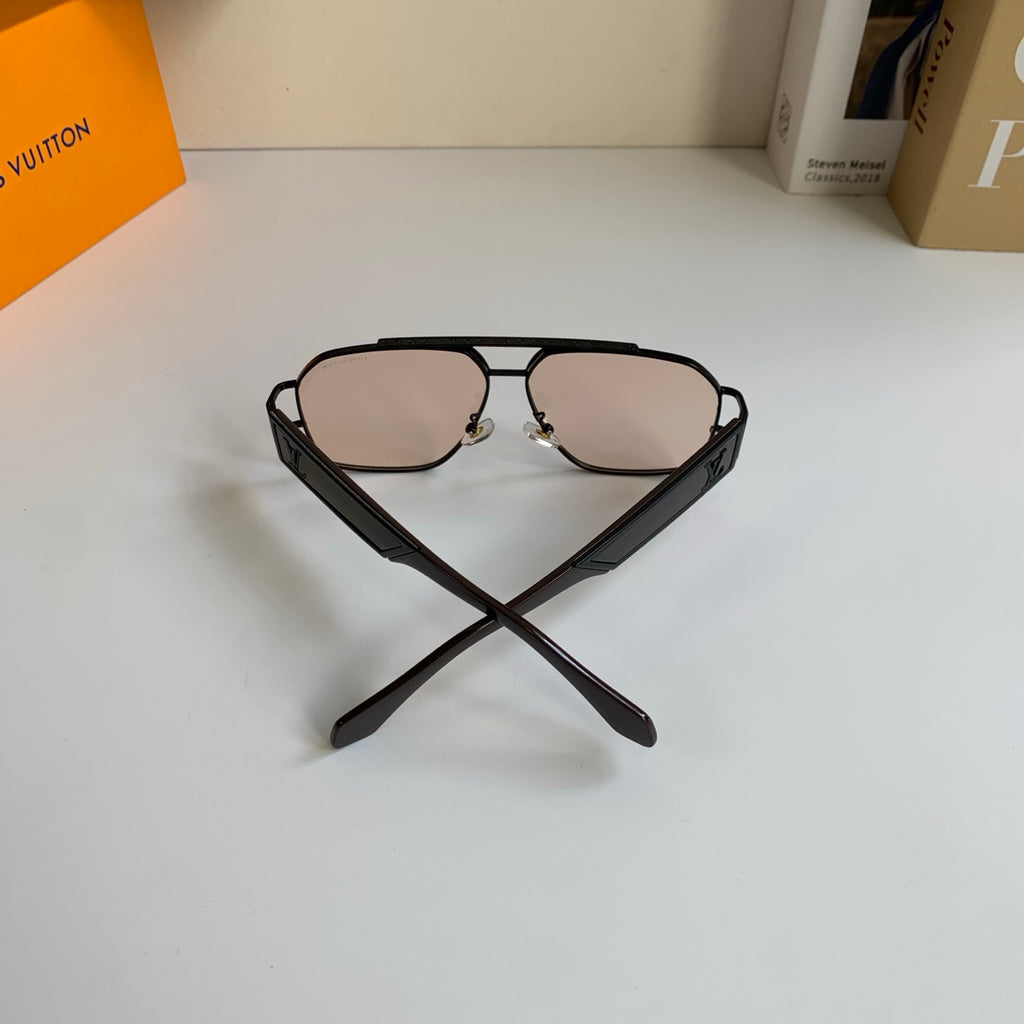 Louis Vuitton Metal Aviator Silver Lens Sunglasses for Men & Women - 493135 - detail image 8