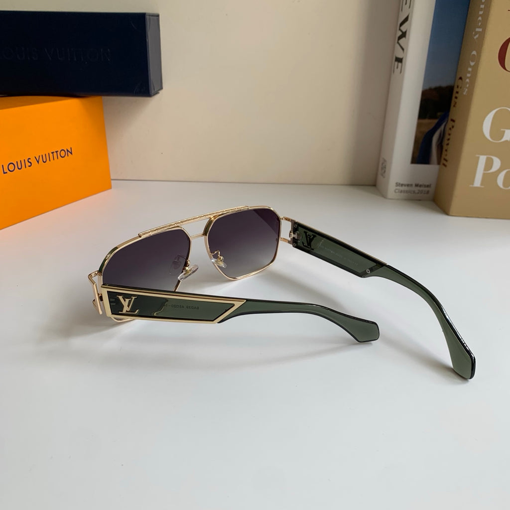 Louis Vuitton Metal Aviator Silver Lens Sunglasses for Men & Women - 493136 - detail image 6